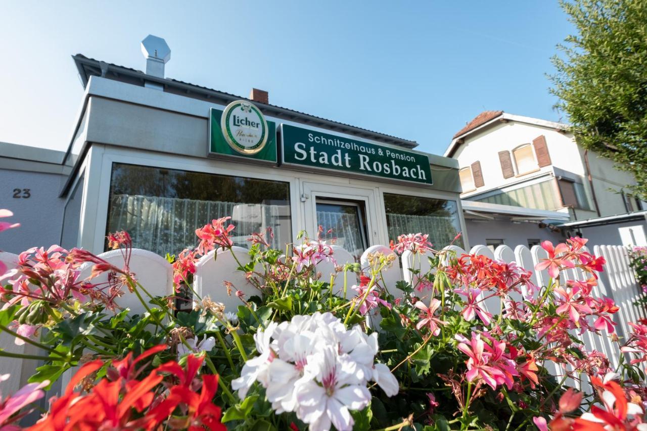 Schnitzelhaus und Pension Stadt Rosbach Rosbach vor der Höhe Exterior foto